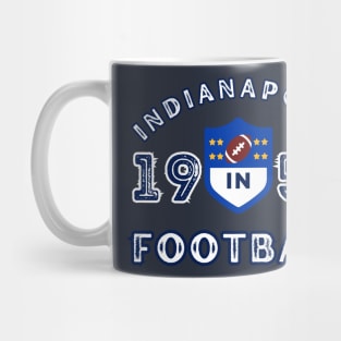 Indianapolis Football Vintage Style Mug